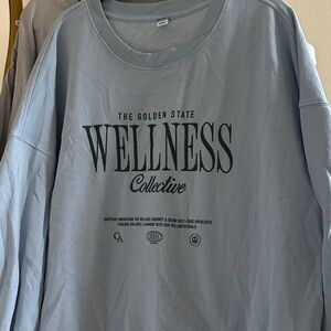 Old Navy Light Blue Crewneck Sweatshirt